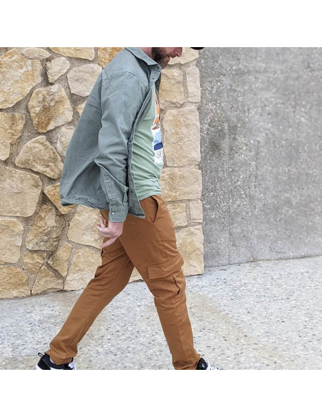 Cranberry, Patron Homme Pantalon et Bermuda Mika du XS au XXXL Super Bison
