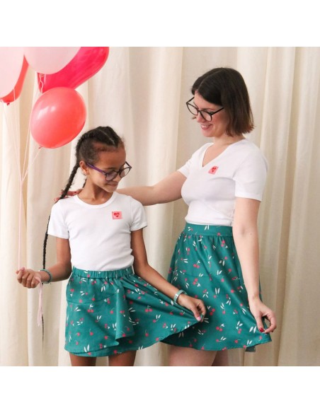 Patron pochette Femme, Jupe Bliss (du 34 au 48)