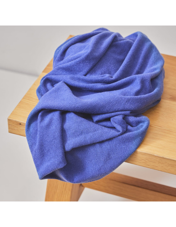 Cranberry, Jersey pilu lin tencel Bleu Lapis, Pilu linen blend jersey Meet Milk