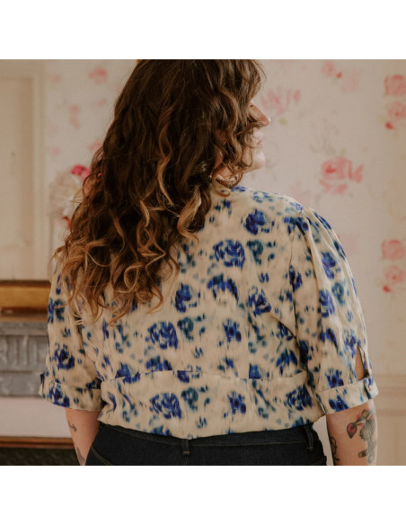 Cranberry, Patron pochette Femme Robe et blouse Rosalie du 34 au 52, Maison Fauve