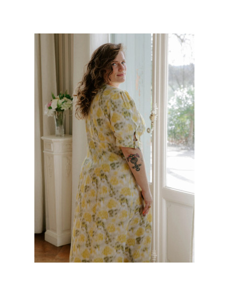 Cranberry, Patron pochette Femme Robe et blouse Rosalie du 34 au 52, Maison Fauve