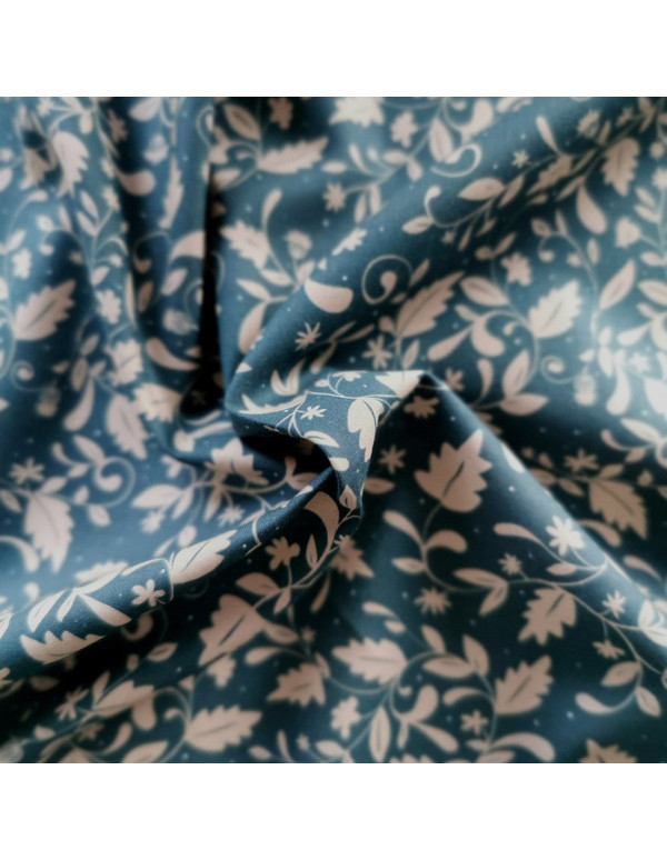 Cranberry, Tissu Batiste de coton biologique Princesse Atelier Rubael