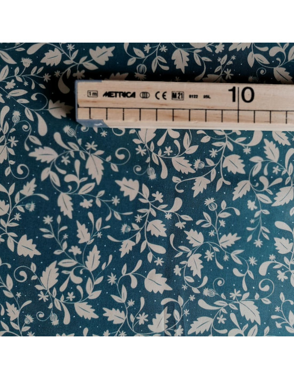 Batiste de coton biologique, Princesse, vert...