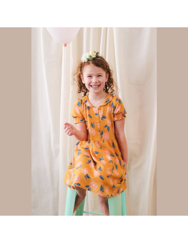 Cranberry, Patron Fille, Robe et Blouse Petite Comète (du 2 au 12 ans), Lise Tailor