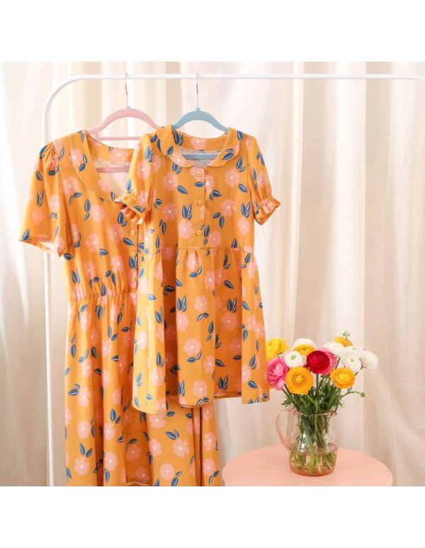 Cranberry, Patron Fille, Robe et Blouse Petite Comète (du 2 au 12 ans), Lise Tailor
