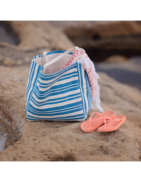 Cranberry, Gabardine de coton Summer Horizontals See you at six