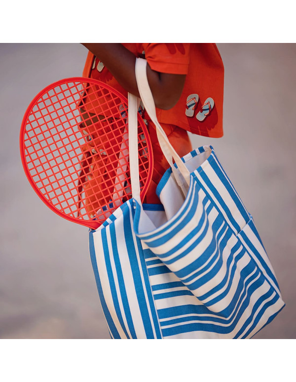 Cranberry, Gabardine de coton Summer Horizontals See you at six