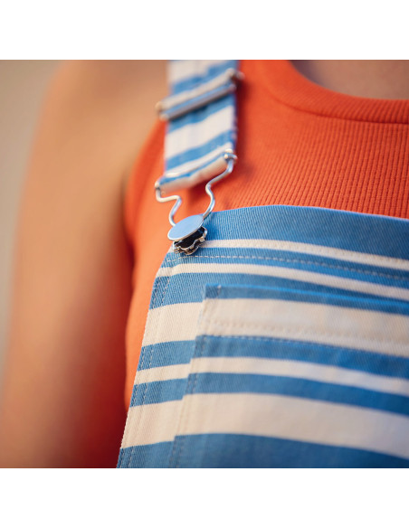 Cranberry, Gabardine de coton Summer Horizontals See you at six