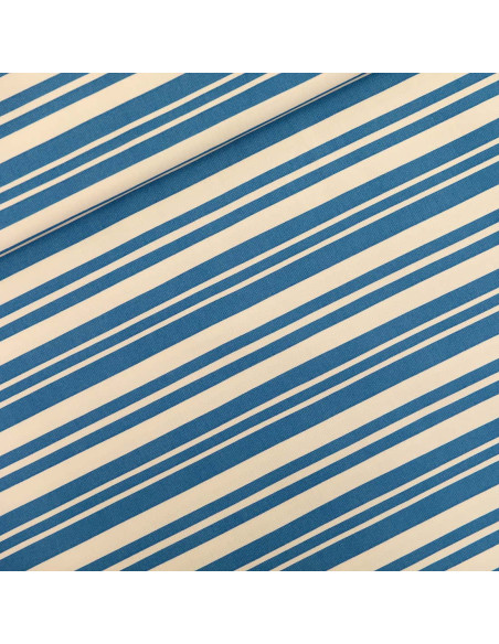 Cranberry, Gabardine de coton Summer Horizontals See you at six