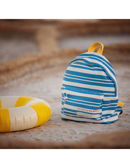 Cranberry, Gabardine de coton Summer Horizontals See you at six