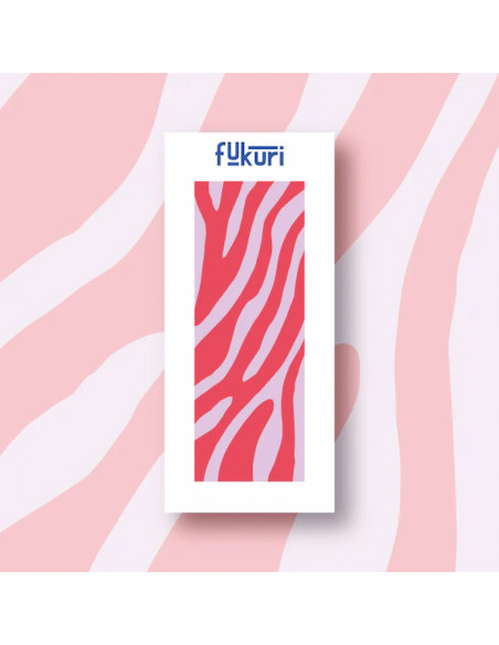 Cranberry, Kit canevas moderne Marque-page Zebre Fukuri