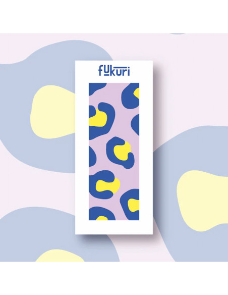 Cranberry, Kit canevas moderne Marque-page Leopard Fukuri