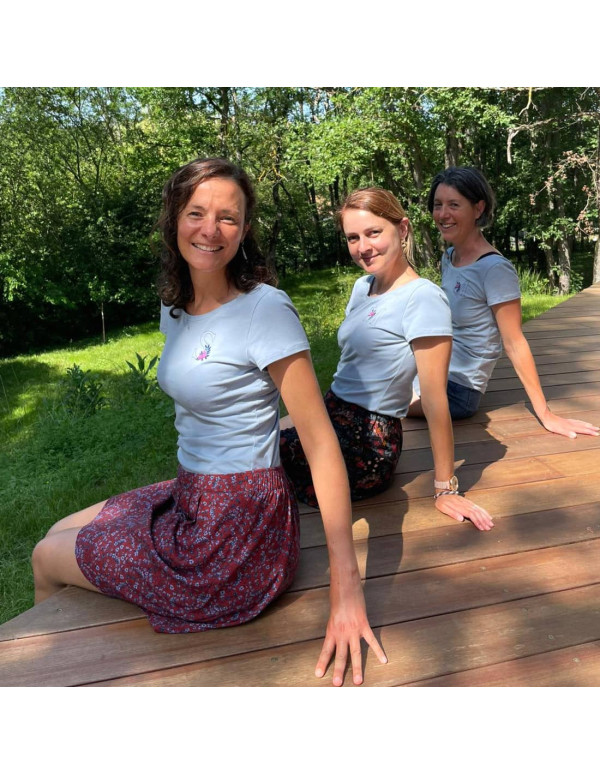 Patron pochette Femme, T-shirt Camélia (du 32...