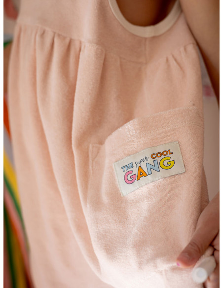 Cranberry, Patron pochette tshirt marcel, short et robe Scoubidou bebe du 6 au 24 mois et enfant du 3 au 12 ans, Marmai