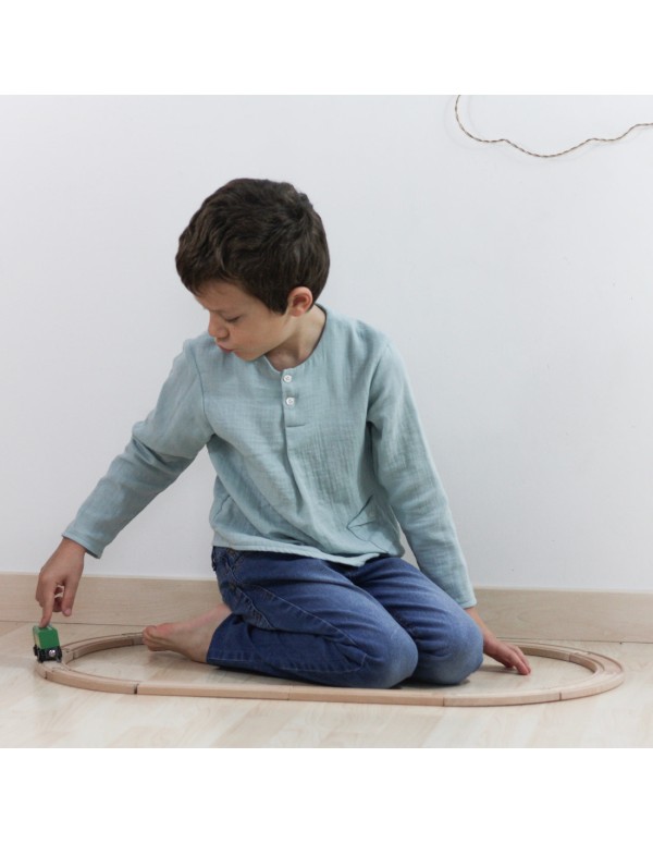 Cranberry, Patron Garçon, Tunique Borée (du 2 au 14 ans), Rose des Vents