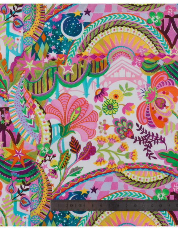 Cranberry, batiste de coton Tana Lawn the liberty state, Liberty of London