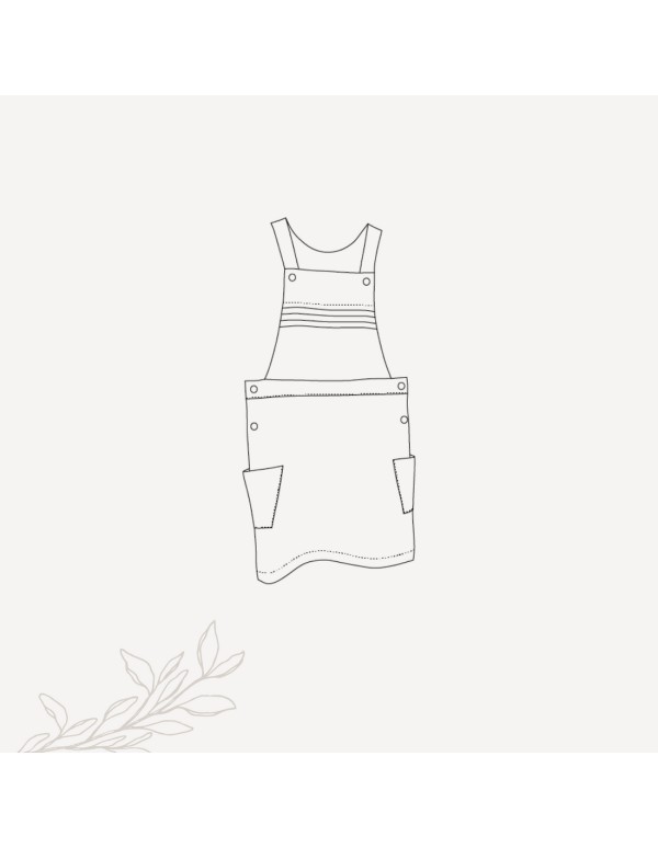 Cranberry, Patron Fille, Robe Eissaure (du 2 au 14 ans), Rose des Vents