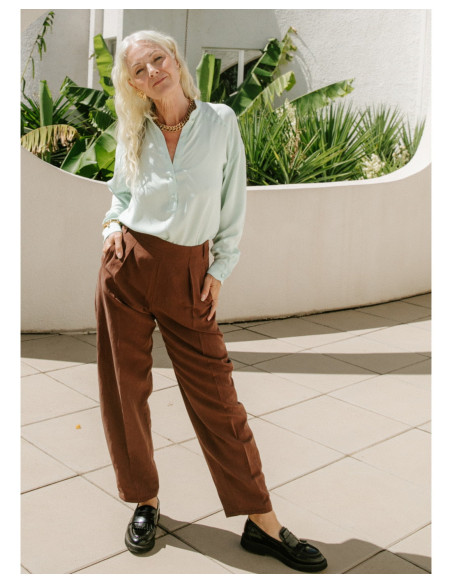 Cranberry, patron femme pantalon andrea du 34 au 52 Maison Fauve