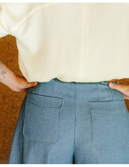 Cranberry, patron femme pantalon andrea du 34 au 52 Maison Fauve