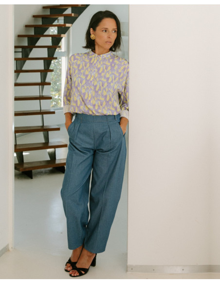 Cranberry, patron femme pantalon andrea du 34 au 52 Maison Fauve