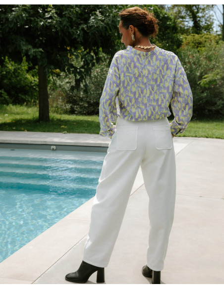 Cranberry, patron femme pantalon andrea du 34 au 52 Maison Fauve
