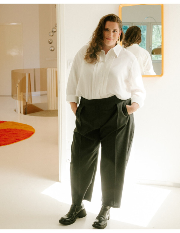 Cranberry, patron femme pantalon andrea du 34 au 52 Maison Fauve