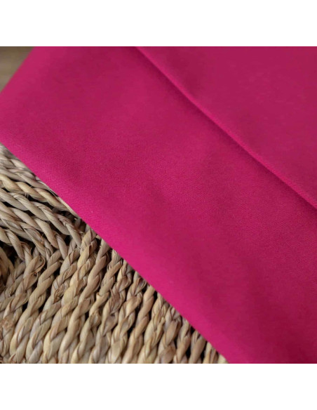 cranberry gabardine legere et stretch de coton rose super pink lise tailor