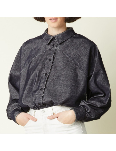 Cranberry, patron femme la chemise du 34 au 44 atelier brunette