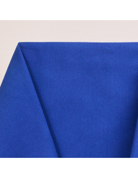 Cranberry serge de coton gabardine bleue hypnotik blue atelier brunette