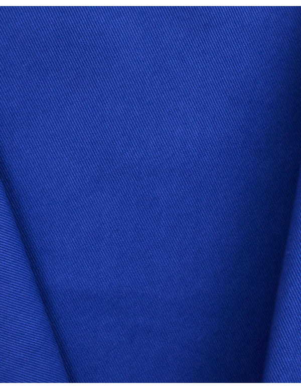 Cranberry serge de coton gabardine bleue hypnotik blue atelier brunette