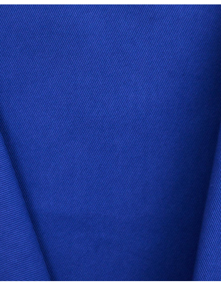 Cranberry serge de coton gabardine bleue hypnotik blue atelier brunette