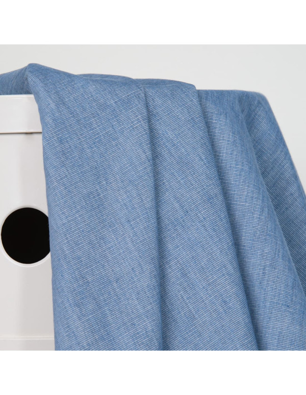 Cranberry velours milleraies de coton velours tissé light blue bleu leger atelier brunette