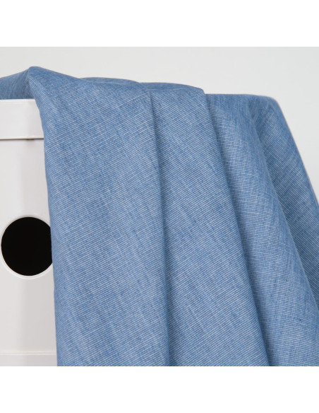 Cranberry velours milleraies de coton velours tissé light blue bleu leger atelier brunette