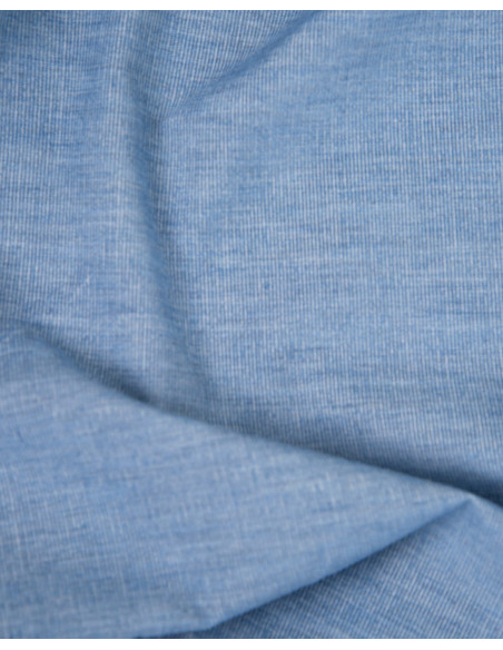 Cranberry velours milleraies de coton velours tissé light blue bleu leger atelier brunette