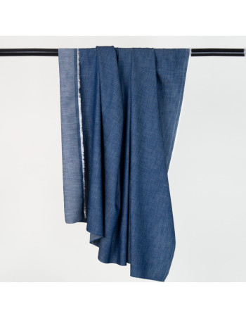 Cranberry serge de coton soft denim souple bleu atelier brunette