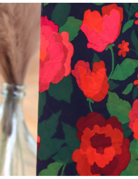 cranberry popeline de viscose ecovero la roseraie lise tailor