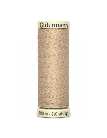 Cranberry Fil Gütermann 100m 100% Polyester Beige sable 186