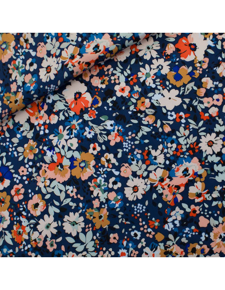 Cranberry satin de viscose flower joy see you at six