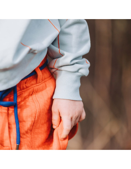 Cranberry bord cote de coton bleu bebe baby blue see you at six