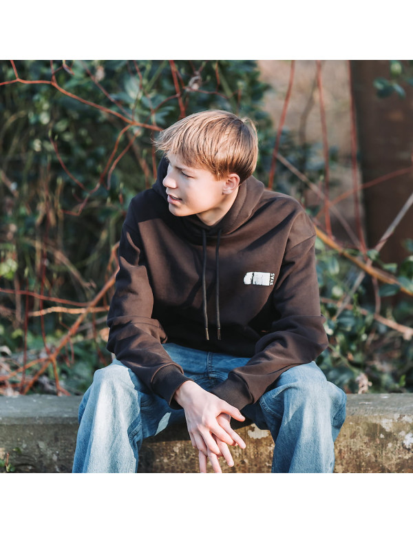 Cranberry bord cote epais lourd de coton noir black see you at six