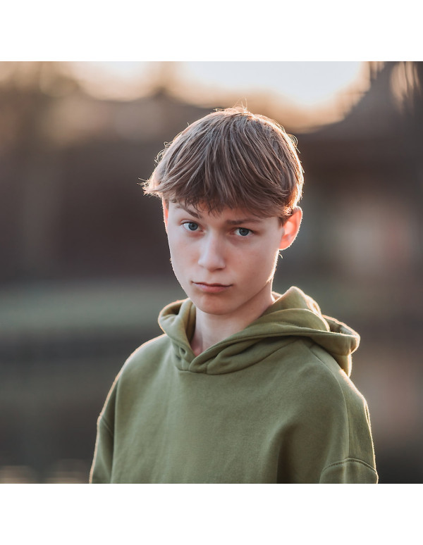 Cranberry french terry 3 fils de coton epais lourd peat moss green vert mousse de tourbe see you at six