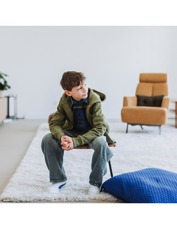 Cranberry french terry 3 fils de coton epais lourd peat moss green vert mousse de tourbe see you at six