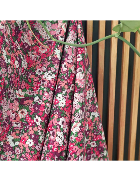 cranberry batiste de coton tana lawn thorpe hill rosy pink liberty of london