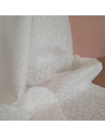 cranberry batiste de coton tana lawn gilbert white blanc liberty of london