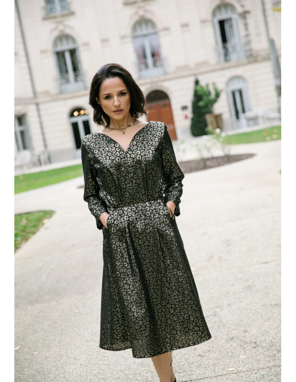 Cranberry patron pochette femme robe Notte du 34 au 52 Maison fauve