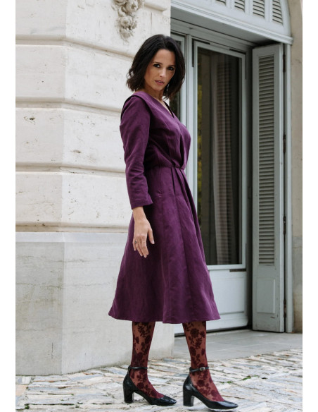 Cranberry patron pochette femme robe Notte du 34 au 52 Maison fauve