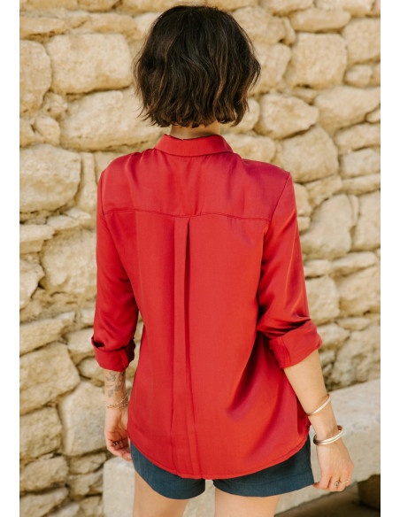 Cranberry patron femme chemise scala du 34 au 52 Maison fauve