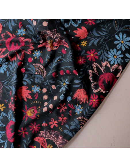 cranberry jersey de viscose step et fsc matriochka lise tailor