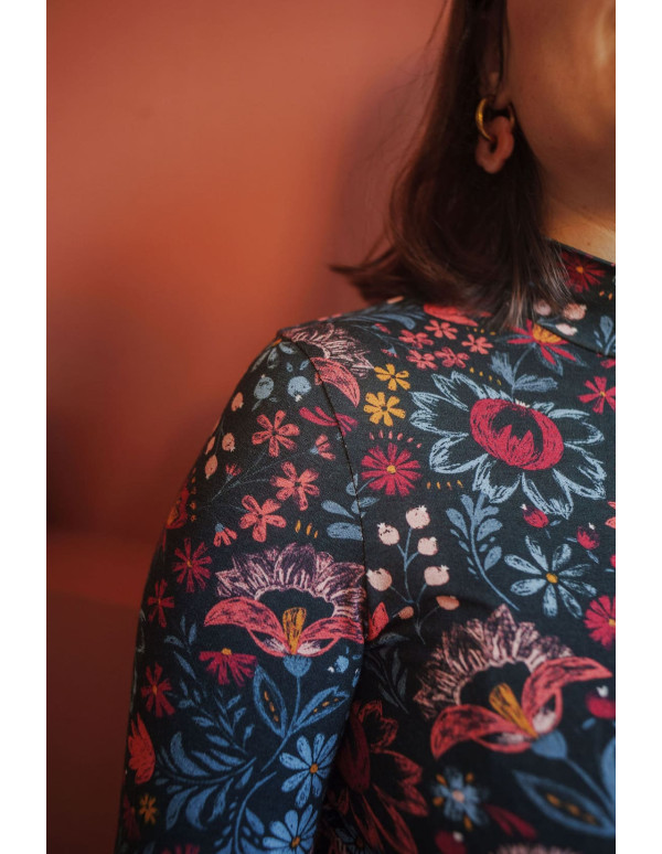 cranberry jersey de viscose step et fsc matriochka lise tailor