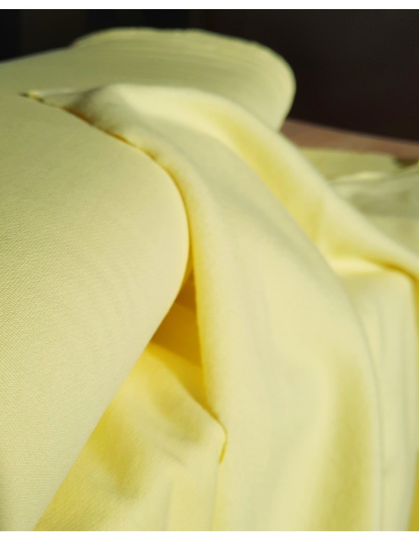 Cranberry sweat gratte de coton biologique interieur doux jaune clair yellow chardonnay 6017 CPauli